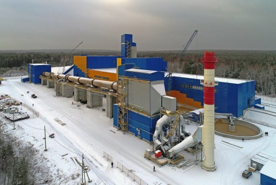 Новый завод «АТОМ Цемент» в Сысерти выпустил первые 500 тонн цемента
