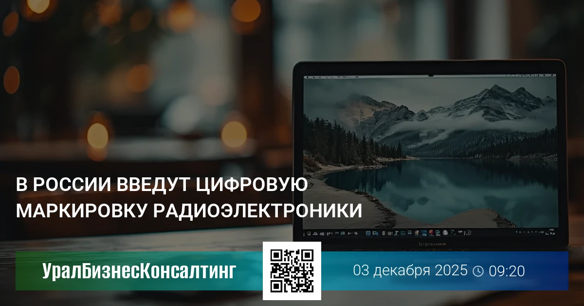 В России введут цифровую маркировку радиоэлектроники