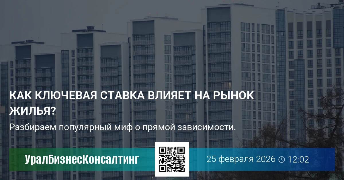 Как ключевая ставка влияет на рынок жилья?