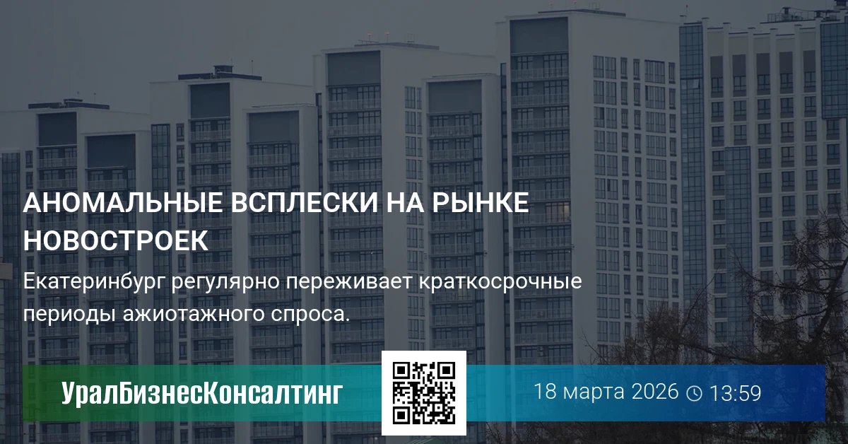 Аномальные всплески на рынке новостроек