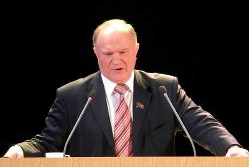 Лидер Коммунистической партии России Геннадий Зюганов Лидер Коммунистической партии России Геннадий Зюганов