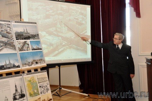 Главный архитектор проекта храма Св.Екатерины Олег Паршуков представляет свое детище на суд общественности Главный архитектор проекта храма Св.Екатерины Олег Паршуков представляет свое детище на суд общественности