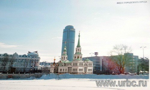 Фоном восстановленному храму Св. Екатерины будет служить «фаллический символ города» ТРЦ «Антей» Фоном восстановленному храму Св. Екатерины будет служить «фаллический символ города» ТРЦ «Антей»