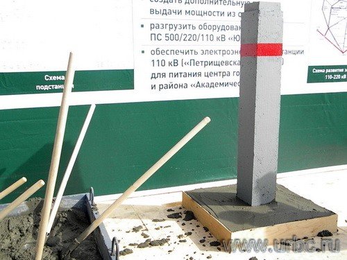 Власть и энергетики положили начало новой подстанции Власть и энергетики положили начало новой подстанции