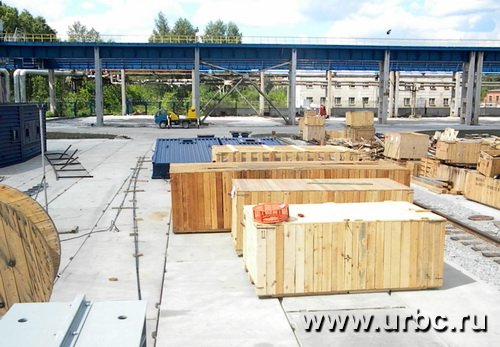 Площадка контрольной сборки буровых установок  (вид снаружи)