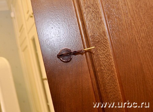 На двери рабочего кабинета Николая Винниченко виднеется свежая пломба — для сохранности государственных тайн На двери рабочего кабинета Николая Винниченко виднеется свежая пломба — для сохранности государственных тайн