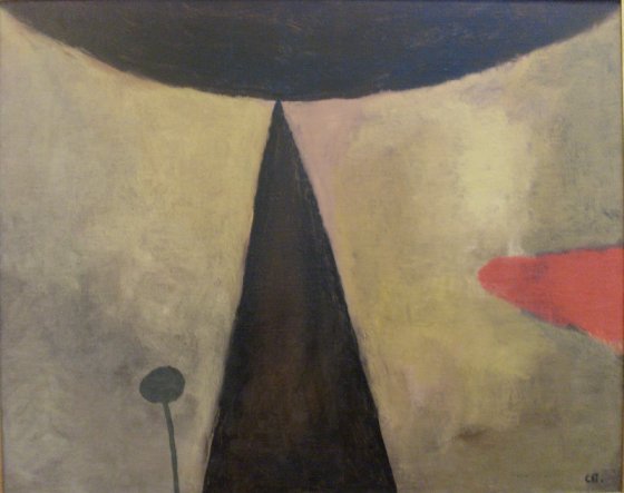 Серёжа Пикассо. Ощущение предчувствия. или Имитация подсознательного, 2011, х, акрил, 80х100