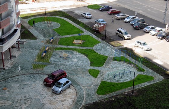 Пожарный проезд заканчивается тупиком. Фотография предоставлена жителями дома