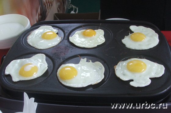 Ноу-хау современных выставок — яичница, логичное завершение птицеводства