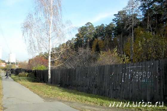 Большинство домов за забором появились нелегально Большинство домов за забором появились нелегально