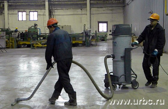 Обновленные цеха предприятия теперь пылесосят Обновленные цеха предприятия теперь пылесосят