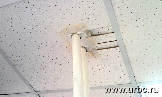 Ляпы на потолке могут испортить настроение новым арендаторам