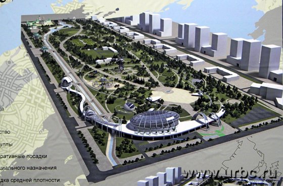 Эскизный проект Преображенского парка