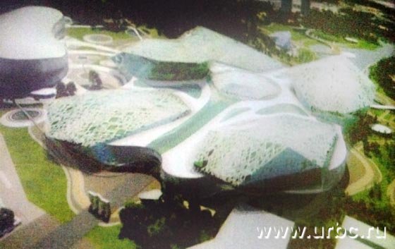 Главные ворота парка в проекте предполагается оставить Главные ворота парка в проекте предполагается оставить