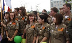 По-комсомольски: в «Академическом» открылась всероссийская студенческая стройка