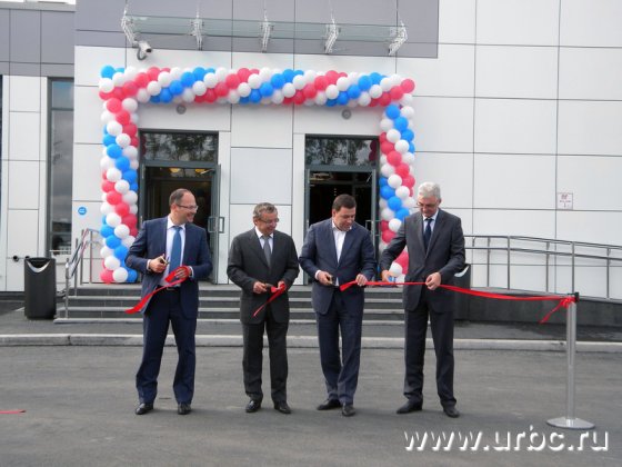 Строительство терминала заняло один год