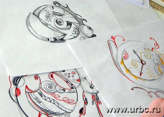 Некоторые участники понятие круга и абстракции воспроизвели в буквальном смысле