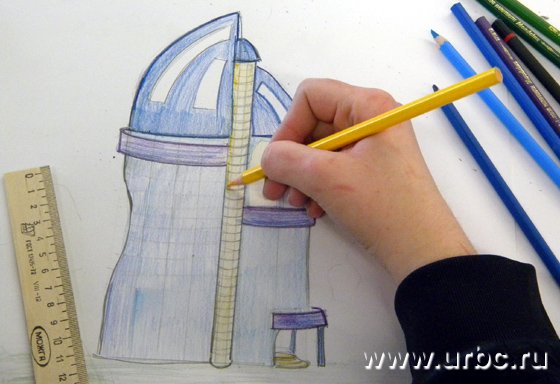 Космический вариант здания Центра культурного развития