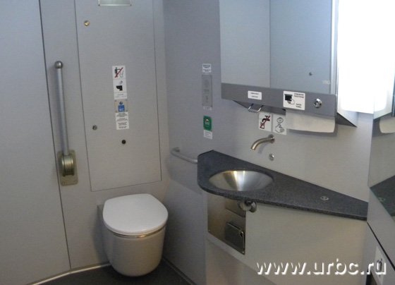 Биотуалет на борту «Ласточки»