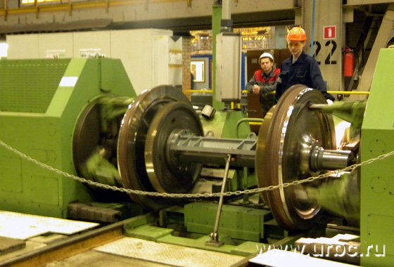 Изготовление колесных пар электровоза «Гранит»