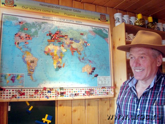 Карта посетителей природного парка «Оленьи ручьи»