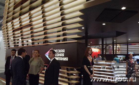 Русская медная компания представила свой стенд на выставке