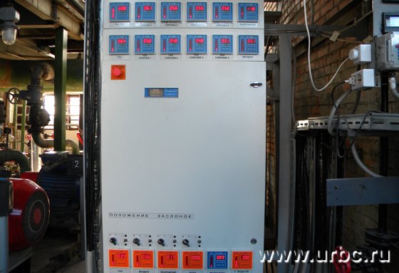 Компьютеры следят за температурой в котлах