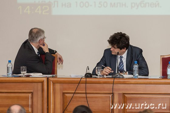 Заместитель главы администрации Екатеринбурга по стратегическому планированию, вопросам экономики и финансам Александр Высокинский