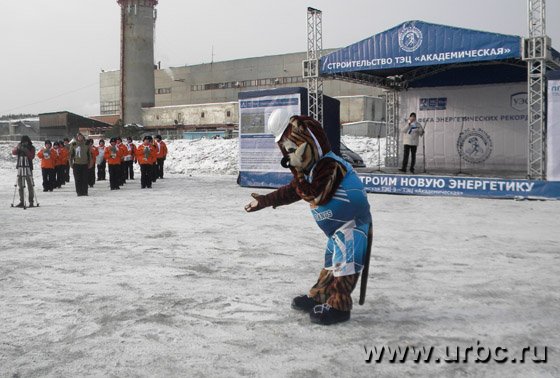 Символом строительства ТЭЦ «Академическая» был выбран тигренок