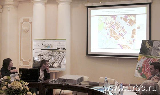 Заместитель начальника МБУ «Мастерская генерального плана» Ольга Иванова представила совету концепцию II очереди застройки района Академический