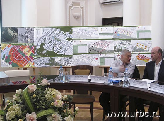 Схемы застройки II очереди Академического были представлены на стенде