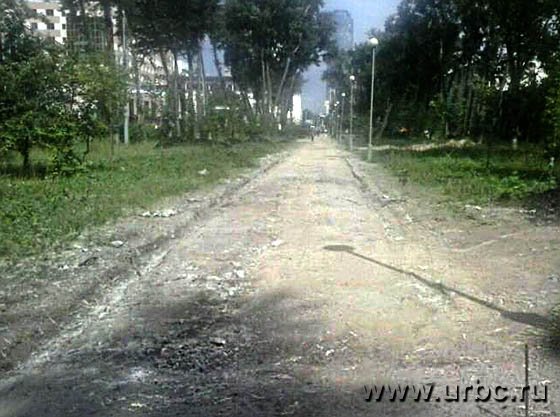 Ремонт сквера на ул. Декабристов