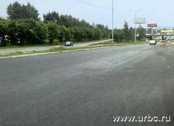 Ремонт автодороги на Ново-Московском тракте