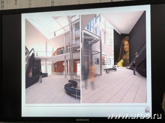 Посетителей центра «Эрмитаж-Урал» будет встречать просторная рекреационная зона с кафе, эскалаторами и лифтом