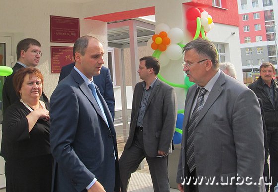 В торжественном открытии детсадов приняли участие представители муниципальной и областной власти, а также руководство «РСГ-Академическое»