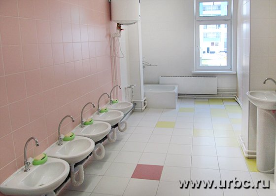Сантехнические помещения садиков соответствуют всем гигиеническим требованиям