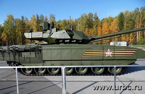 На RAE — 2015 все желающие могли рассмотреть Т-14 с близкого расстояния