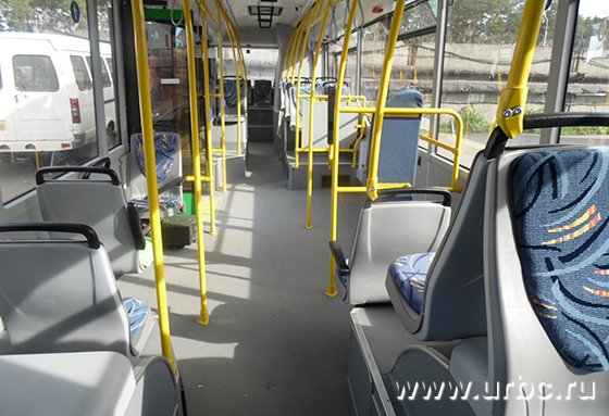 Салон автобусов оказался просторным и комфортным