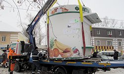 Нелегальные киоски демонтированы