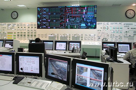 «Мозговой центр» энергоблока — блочный пункт управления — оснащен самым современным оборудованием