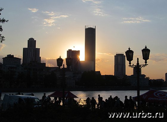 Екатеринбуржцы любовались не только выставками, но и красотой своего города