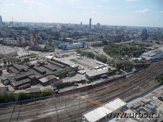 «Живописный» пейзаж из окна дома в ЖК «Малевич»