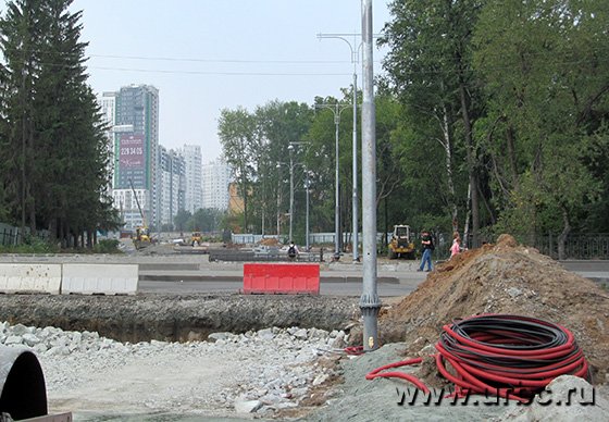 Движение по новому участку проспекта Ленина откроют к 15 августа