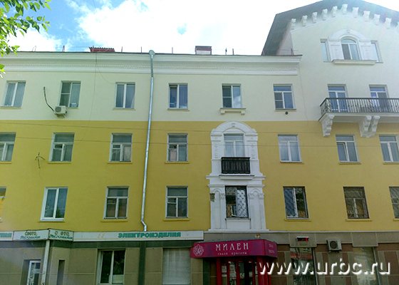 Отремонтированные фасады домов