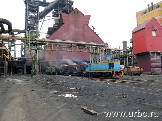 Перевозка продукции из доменного цеха