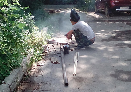 Фотография предоставлена жителями дома по адресу Комсомольская, 59в