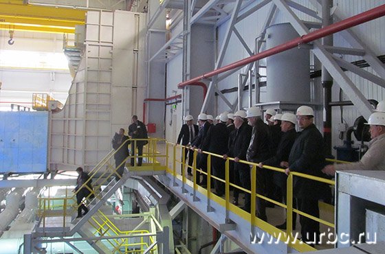 Участники церемонии открытия совершили экскурсию по новой станции