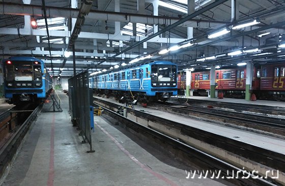 Депо екатеринбургского метрополитена