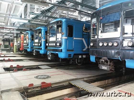 В екатеринбургском метро курсирует 15 составов