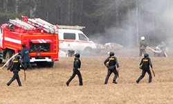 Из полей расходится огонь